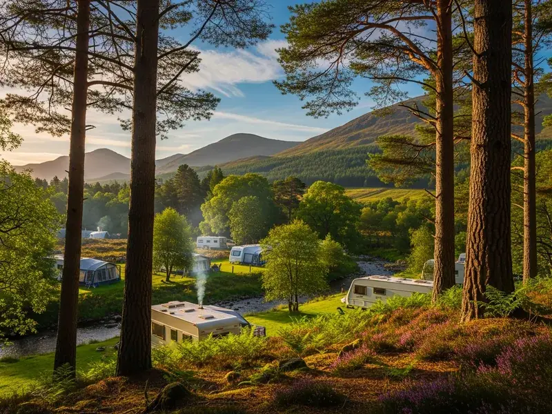 Cannich Woodland Camping and Caravan Park