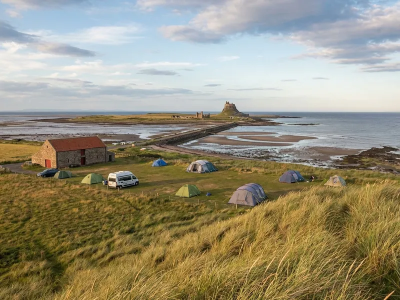 Barn at Beal campsite
