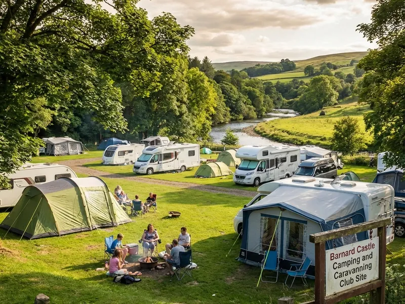 Barnard Castle Camping and Caravanning Club Site