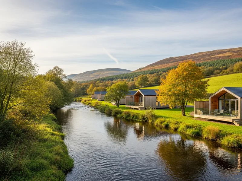 Broomhills Farm River Eco Pods