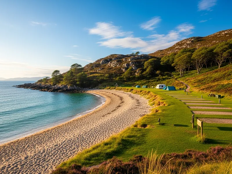 Culag beach Camping permit area March-September