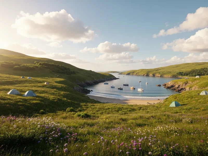 Dunbeath Harbour Camping