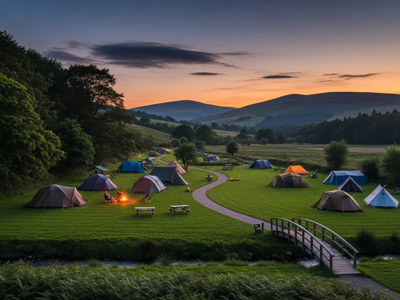 Newton Lodge campsite