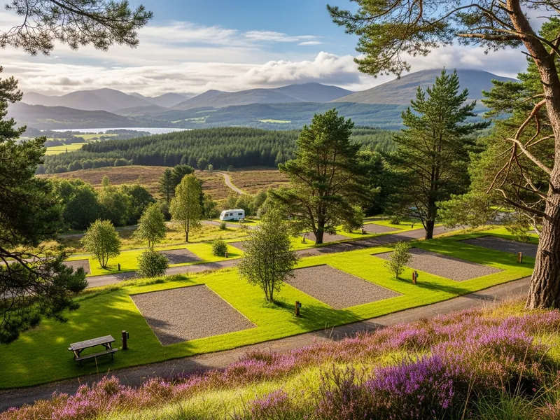 Touring and camping pitches